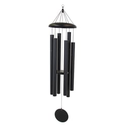 Corinthian Bells Black Aluminum 56 in. Wind Chime