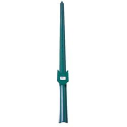 American Posts 1 in. H X 2.25 in. W X 5 ft. L 13 Ga. Powder Coated Green Steel U-Post