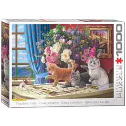 Eurographics Puzzling Cats Jigsaw Puzzle Multicolored 1000 pc
