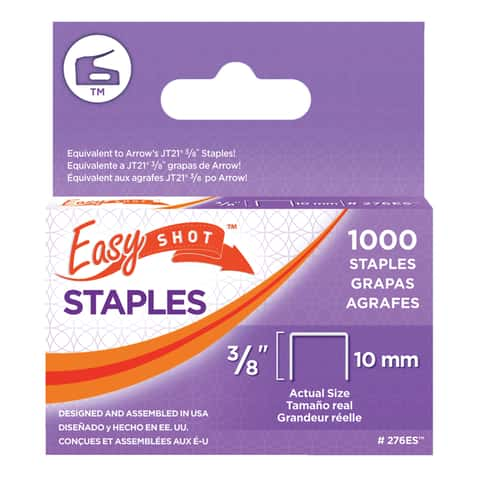 1pc Purple Stapler Set With 1000 Staples/Box, Including 1 Stapler