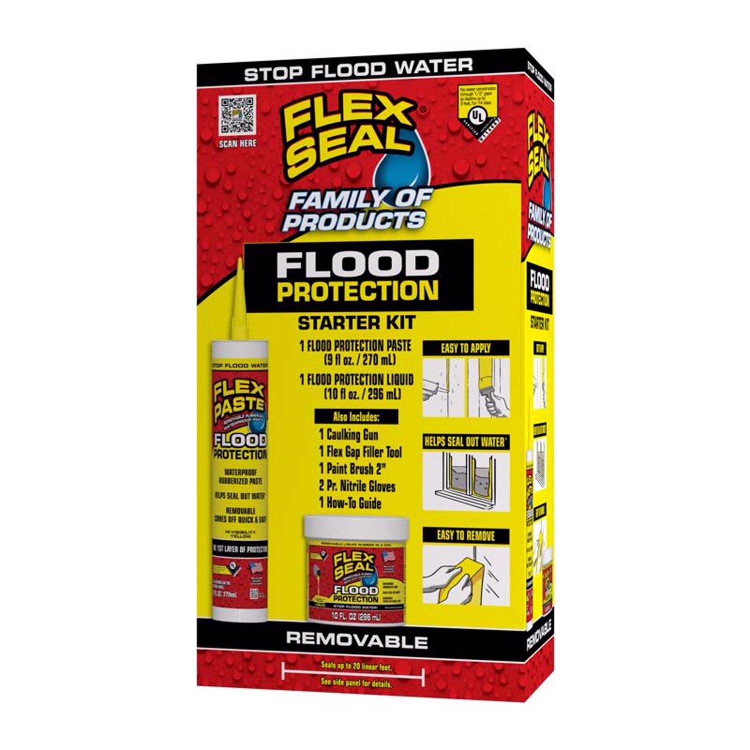 Flex Seal Family of Products Flood Protection Yellow Rubber Coating 1 box Uae Electronic uaeelectronic.com