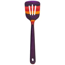Totally Bamboo Baltique Multicolored Birch Wood Slotted Spatula