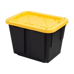 Lockable Storage Bin - 27 Gallon - Set of 5