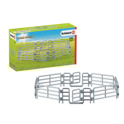 Schleich Farm World Corral Fence Toy Silver