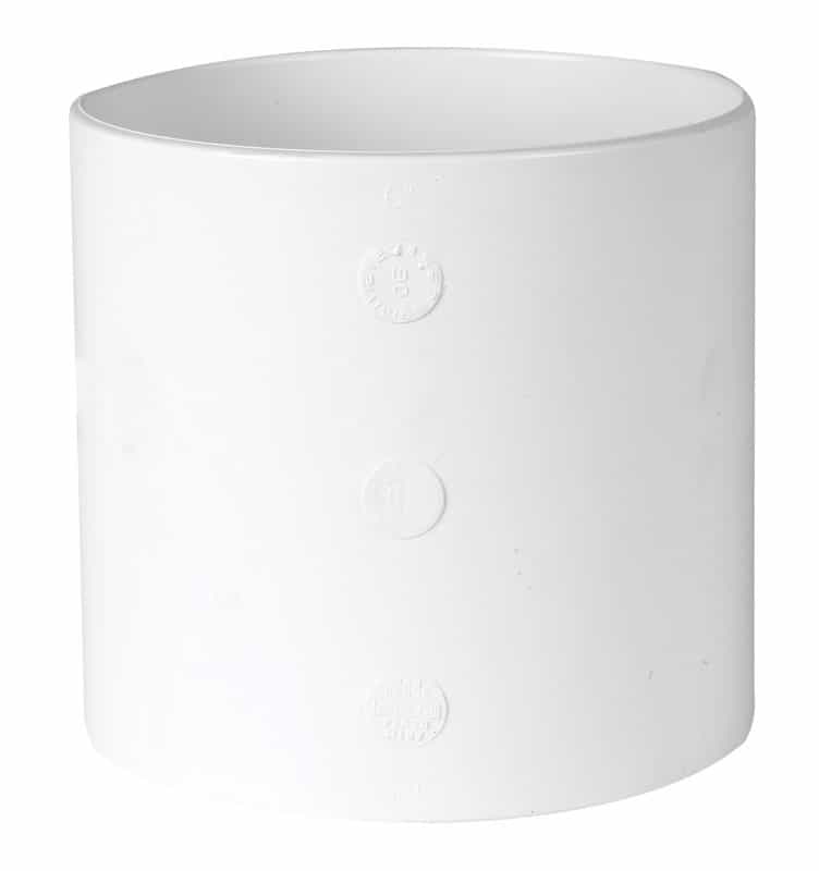 Plastic Trends SDR35/3034 6 in. Hub x 6 in. Dia. Hub PVC Coupling Ace