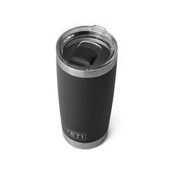 YETI Rambler 20 oz Black BPA Free Tumbler with MagSlider Lid