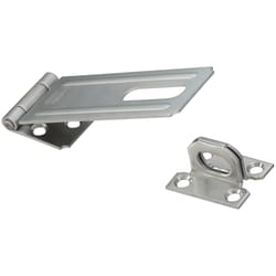 National Hardware Stainless Steel 4-1/2 in. L Safety Hasp 1 pk