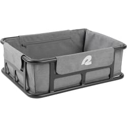 Retrospec Steel Rear Rack EBike Basket and Basket Liner Black