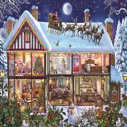 Ravensburger Christmas at Home Puzzle Multicolored 100 pc