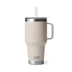 YETI Rambler 35 oz Cape Taupe BPA Free Straw Mug