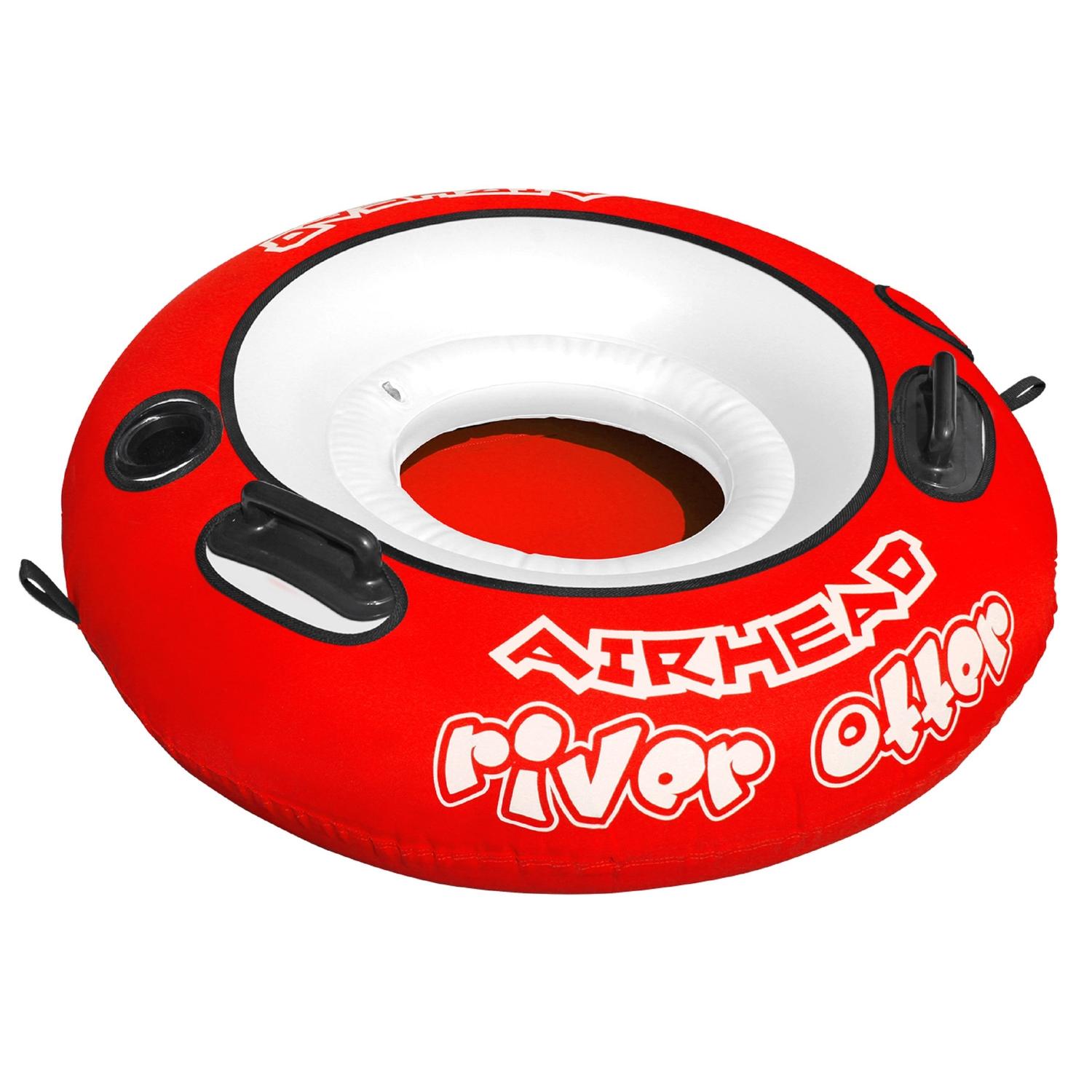 Airhead River Otter PVC Inflatable Multicolored Floating Tube 48 in. W X 48 in. L Sansujyuku sansujyuku.com