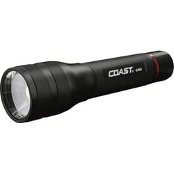 Coast G450 1630 lm Black LED Flashlight AA Battery