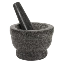 Taco Tuesday Black Granite Mortar and Pestle 1.5 cups