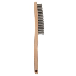 Warner 3 in. W X 13 in. L Stainless Steel Wire Brush