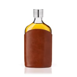 Viski Parker 7 oz Brown Glass Flask