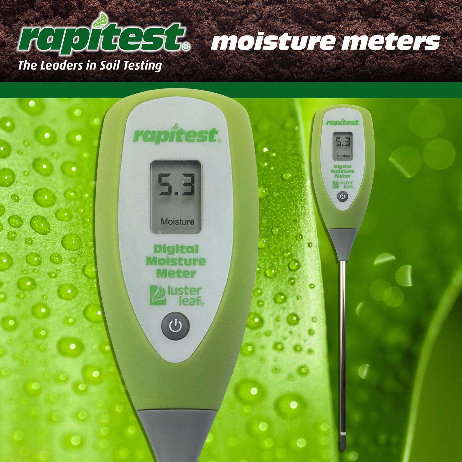 1pc Soil Moisture Sensor, Soil Water Monitor, Humidity Meter For Gardening,  Farming, Indoor/outdoor Plants, Battery-free