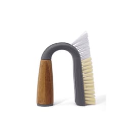 Full Circle Grunge Buster 1.5 in. W Medium Bristle Bamboo Handle Grout and Tile Brush