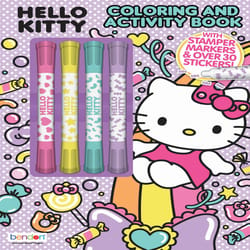 Bendon Hello Kitty Stamp Marker Activity and Coloring Book