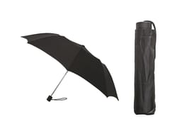 Rainbrella Black 42 in. D Compact Umbrella