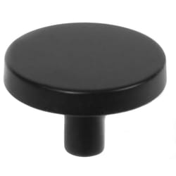 Laurey Tech Round Cabinet Knob 1-1/4 in. D Matte 1 pk