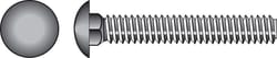 Hillman 1/2 in. X 8 in. L Hot Dipped Galvanized Steel Carriage Bolt 25 pk