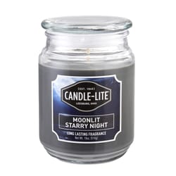 Candle Lite Black Lavender, Oakmoss, Zesty Citrus Scent Candle 18 oz