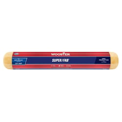 Wooster Super/Fab Fabric 18 in. W X 1/2 in. Regular Paint Roller Cover 1 pk