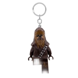 LEGO Star Wars Plastic Brown Chewbacca Keychain w/LED Light