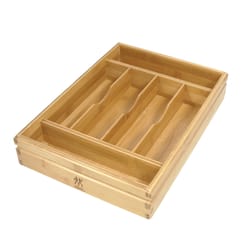 Zwilling J.A Henckels 2.75 in. H X 10.62 in. W X 14.75 in. D Bamboo Flatware Organizer