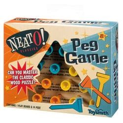 Toysmith Peg Game Multicolored 1 pc