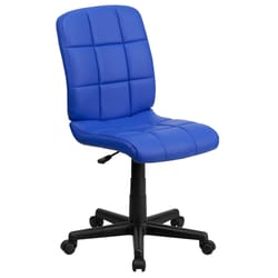 Flash Furniture Blue Vinyl Office Chair