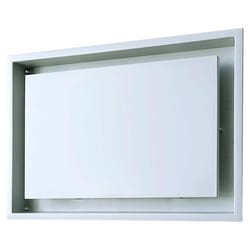 Aria Vent 10-3/4 in. H X 14-15/16 in. W Satin White ABS Plastic Wall/Ceiling Air Vent Return