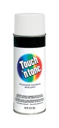 Rust-Oleum Touch n Tone Flat White Spray Paint 10 oz