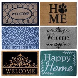 DHTG 18 in. W X 28 in. L Assorted Coir Door Mat