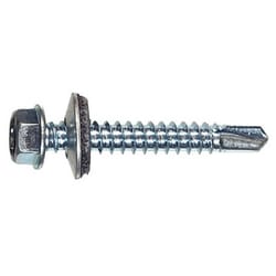 Grip-Rite Pro-Twist No. 12 Sizes X 1-1/2 in. L Hex Hex Head Screws w/Washers 5 lb