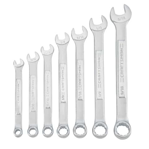 Craftsman 12 Point SAE Wrench Set 7 pc - Ace Hardware