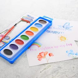 Bazic Products Semi-Gloss Assorted Kid's Paint Set Exterior and Interior