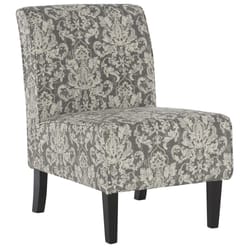 Linon Home Decor Gray Damask Fabric Chair