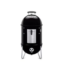 Weber 14 in. Smokey Mountain Charcoal/Wood Bullet Smoker Black