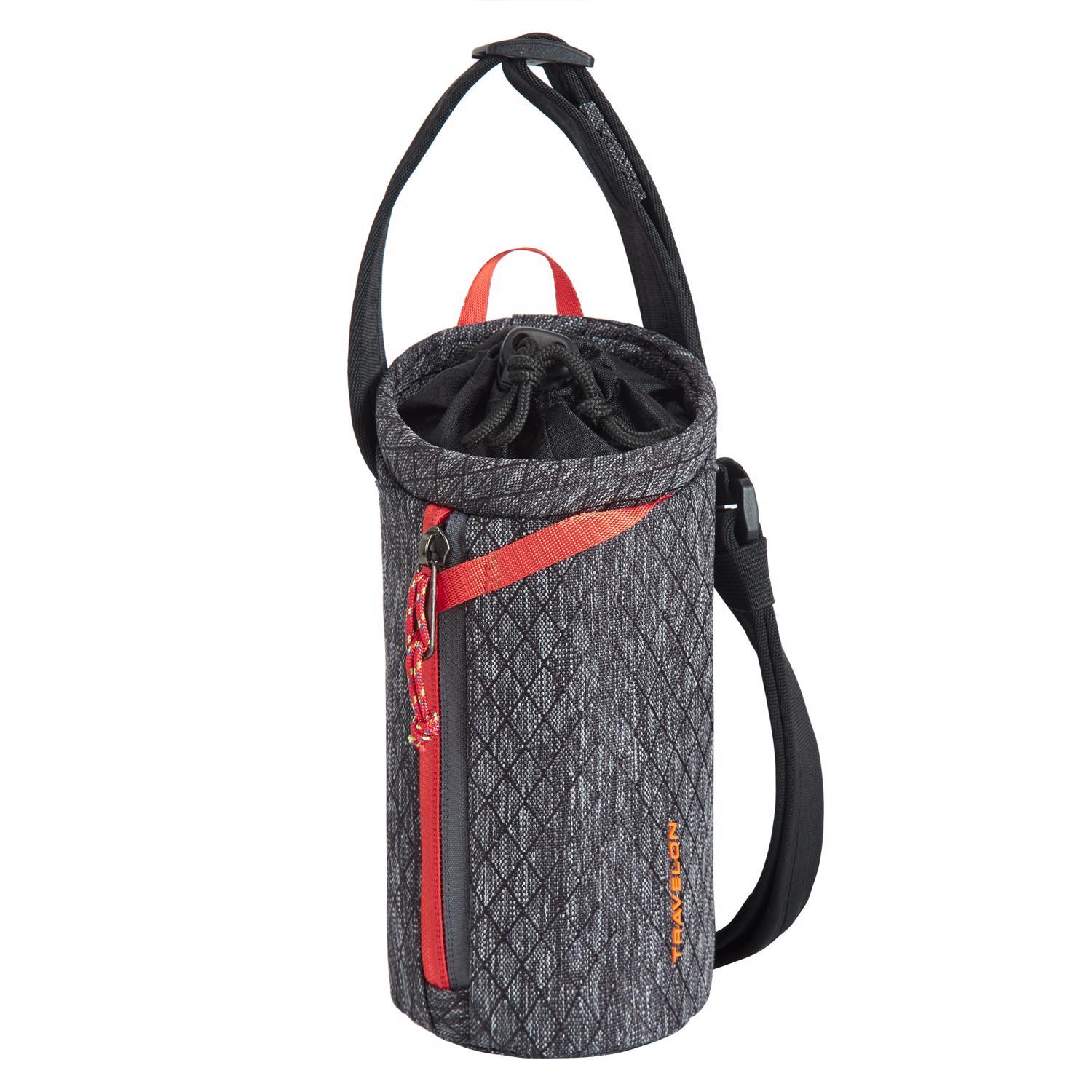 Travelon Greenlander Diamond Ash BPA Free Water Bottle Bag Sansujyuku sansujyuku.com