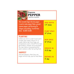 Lake Valley Seed Hot Pepper Seeds 1 pk