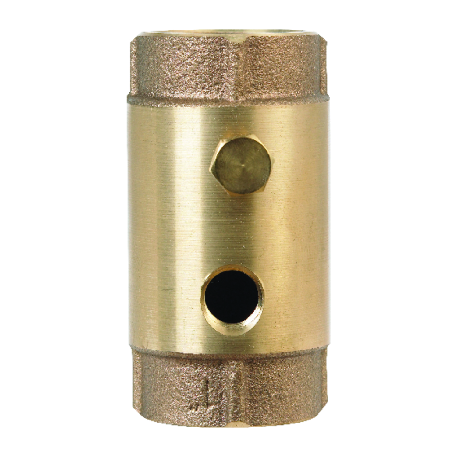 Photos - Other sanitary accessories Campbell 1 in. D X 1 in. D Red Brass Spring Loaded Check Valve CVB-4TLF