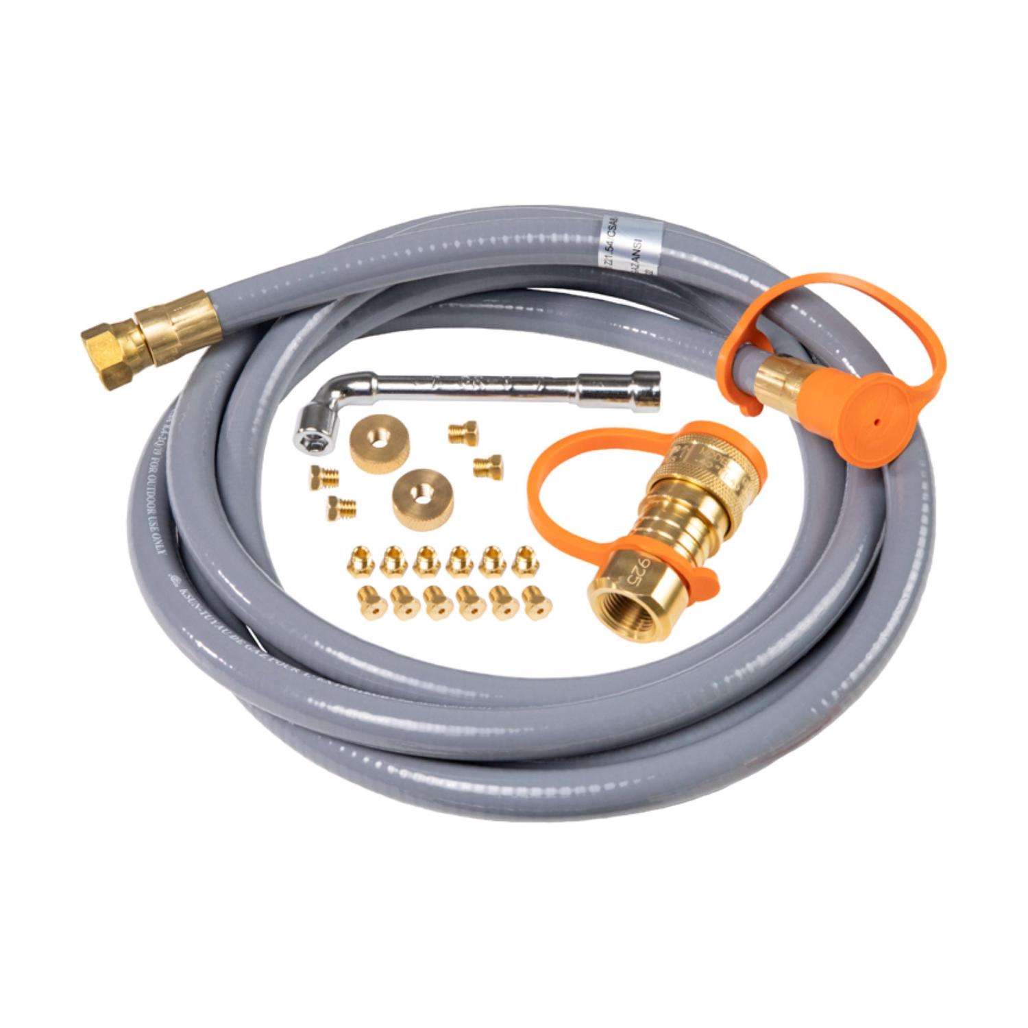 Blackstone 3/8 in. D X 10 ft. L Brass Quick Connect Natural Gas