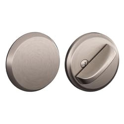 Schlage B Series Satin Nickel Zinc Single Sided Deadbolt