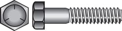 HILLMAN 3/8 in. D X 6 in. L Heat Treated Zinc Steel Hex Head Cap Screw 50 pk