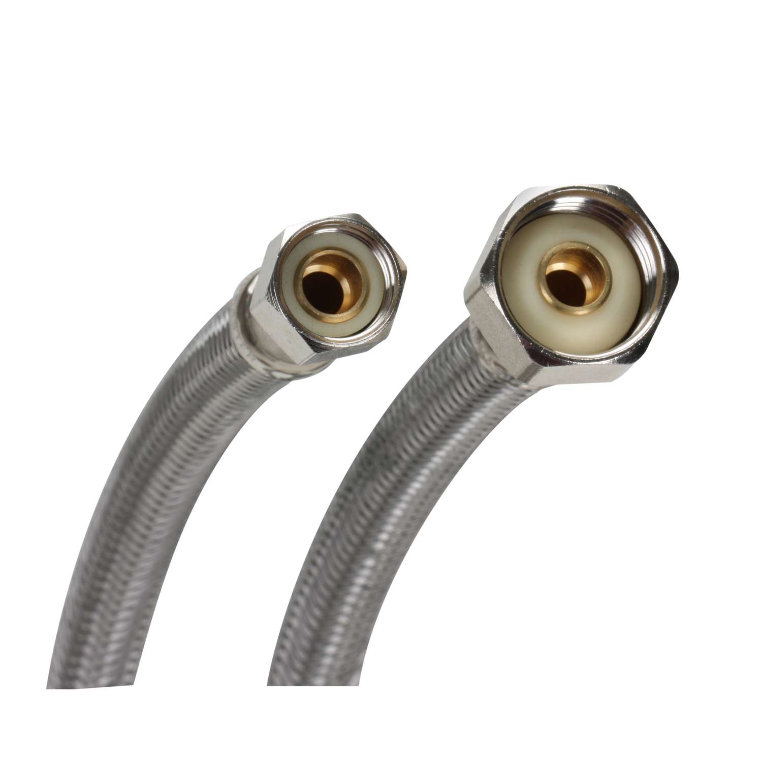 Fluidmaster 3/8 in. Compression x 1/2 in. Dia. FIP 9 in. Brass Supply