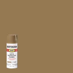 Rust-Oleum Stops Rust Satin Dark Taupe Protective Enamel Spray Paint 12 oz