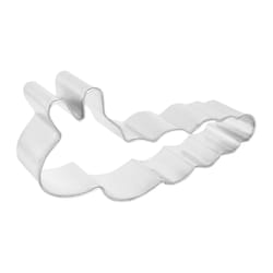 R&M International Corp International Corp 5 in. L Caterpillar Cookie Cutter Silver 1 pc