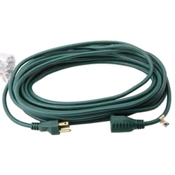 Coleman Cable Outdoor 40 ft. L Green Extension Cord 16/3 SJTW