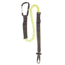 CLC Polyester Fabric Tool Lanyard 31 to 44 in. L Black/Yellow
